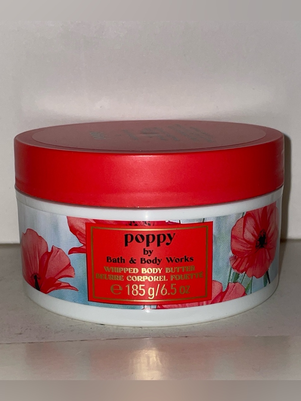 Bath & Body Works Poppy Whipped Body Butter 6.5oz Discontinued New